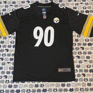 Nike T.J. Watt Pittsburgh Steelers No. 90 Black Jersey